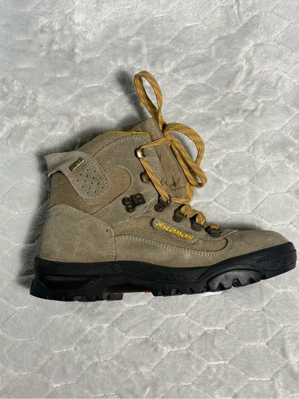 Salomon Gore-Tex Waterproof Hiking Boots Womens 7‎ EU 38⅔ Backpacking